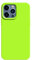 Bianriche Custodia in silicone liquido compatibile con iPhone 12 Pro Max/iPhone 12 Pro/iPhone 12 Pro 12 Cover protettiva integrale (iPhone 12), verde fluorescente