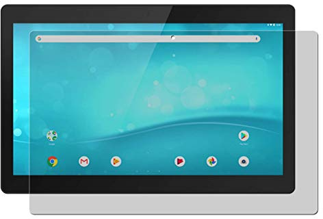 Maoni 2x Schutzfolie kompatibel mit TrekStor Surftab Theatre L15 - kristallklar, antibakteriell, Premium Displayschutz,