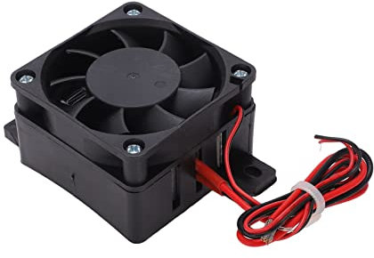Termoventilatore PTC, DC 12V 50W Riscaldatore per Auto PTC a Risparmio Energetico Riscaldatori a Temperatura Costante, Veloce Ed Efficiente, 60 X 60 X 42 Mm