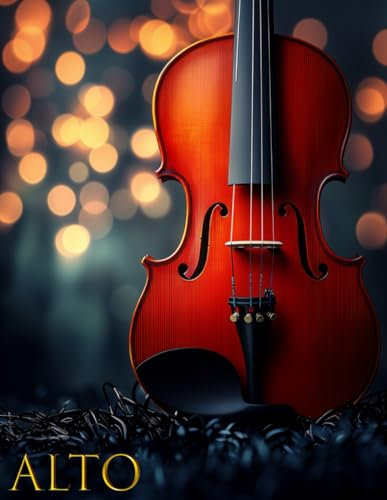 BRATSCHE: Leeres Musiknotizbuch für Bratschenspieler