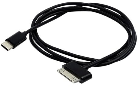 YiQinzcxg Câble USB C vers connecteurs 30 broches pour un chargement et un transfert de données efficaces pour téléphone 3G/3GS pour téléphone 4/4S