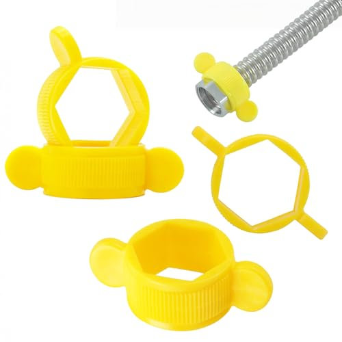 Qrity 4 Pezzi 1/2 Chiave, Chiave per Dadi, Chiave Esagonale per Installazione e Rimozione del Tubo Intrecciato