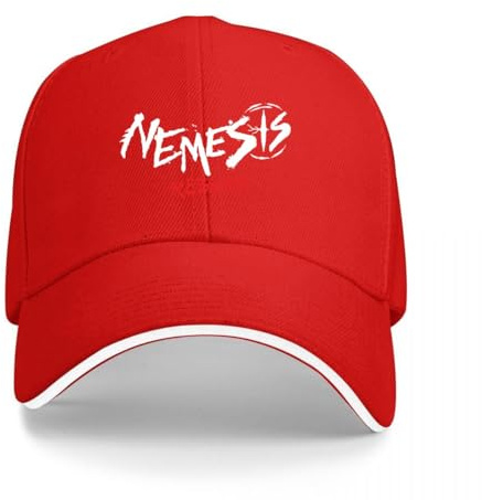 Kunbeqas Unisex-Baseballkappe Nemesis Reborn Alton Towers Sommer Baumwolle Golfkappe Herren Verstellbare Baseballmützen Schwarz, rot, Einheitsgröße