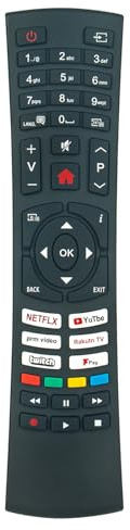 RC4591P Remote Control Fit for Bush QLED Smart TV DLED32FHDSC ELED24HDSA | DLED40FHDS QLED50UHDS QLED55UHDS DLED43UHDHDRSC DLED65UHDHDRSB DLED50UHDHDRSB
