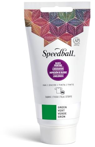 Speedball Art Products Company Tinta de Tela, Verde, 2.5 oz