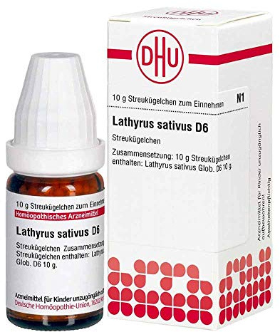 DHU Lathyrus sativus D6 Streukügelchen, 10 g Globuli