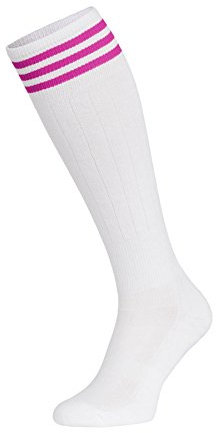 Nessi Damen Kniestrümpfe Baumwollkniestrümpfe Volleyballsocken Sportsocken Socken Damensocken Strümpfe Baumwollstrümpfe Laufsocken Volleyball - Fitness - Tanzen - Inline