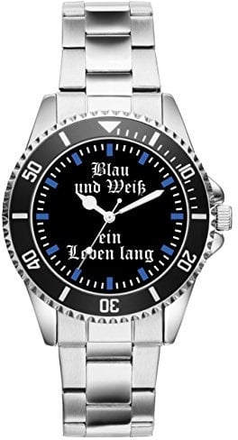KIESENBERG Herrenuhr Armbanduhr Gelsenkirchen Geschenk Fan Artikel Zubehör Fanartikel Analog Quartz Uhr 2245