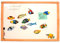Magnettafel, Whiteboard, Note-Board, schutzlackiert & magnethaftend - im Rahmen aus Buche - 50 x 60 cm