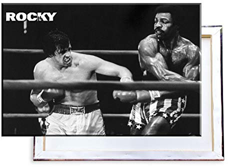 Unified Distribution Rocky - 120x80 cm Kunstdruck auf Leinwand • erstklassige Druckqualität • Dekoration • Wandbild
