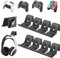 Controller/Headset Halterung, Faltbar Kopfhörer Halter Wand, Universal Kopfhörer Haken für Over Ear Kopfhörer, Lagerung Kopfhörer/Controller Ständer für Gaming-Zubehör- 8 Stück