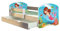 Kinderbett Jugendbett mit einer Schublade und Matratze Sonoma mit Rausfallschutz Lattenrost ACMA II 140x70 160x80 180x80 (09 Meerjungfrau, 180x80 + Bettkasten)