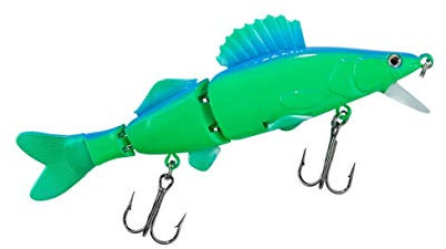 Wobbler Shirasu Thunder Zander Blue Melon UV-Aktiv Floating 11cm 12g bis 1,0m