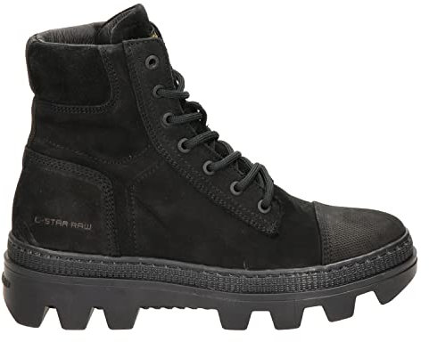G-STAR 2141 020803 Noxer HGH Nub - Damen Schuhe Stiefel - 0999-BLK, Größe:36 EU