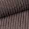novely® PORTO - Polsterstoff in Breitcord-Optik - Ultraweicher Möbelstoff - Pflegeleichte Meterware 1 lfm Farbe: 04 Braun
