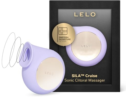 LELO SILA Cruise Druckwellenvibrator für Frauen, Klitoris Stimulator mit Schallwellen, 8 Vibrationsmustern für endloses Vergnügen und Klitorisstimulation - Klitoris Sauger für Frauen, Lilac