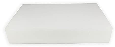 Acomoda Textil - Plancha de Espuma a Medida 23kg/m³. Pieza de Espuma de Alta Densidad y Firmeza para Tapizar, Sillas, Sofás, Sillones, Colchones, Manualidades. (50x50x2)