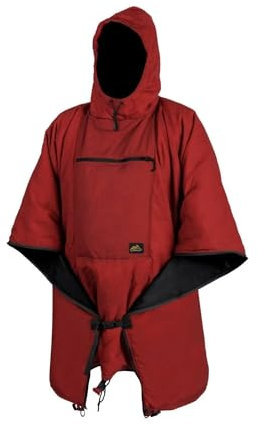 Helikon-Tex Swagman Roll Poncho Outdoor Survival Bushcraft Jagd Crimson Sky