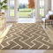 Biscpro Indoor Door Mats,80x120cm Door Mat Non Slip Backing,Dirt Trapper Mat Absorbent Non-Slip Doormat for Entrance,Inside,Kitchen,Front Back Door,Pets and Garden-Beige