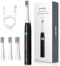 Sejoy Electric Toothbrush, Rechargeable Power Toothrush with 4 Brush Heads, 3 Modes and 2 Minutes Build in Smart Timer, Electric Toothbrush for Adults and Teens, Black