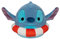 SQUISHMALLOWS Peluches Disney 20cm Stitch dans Une bouée