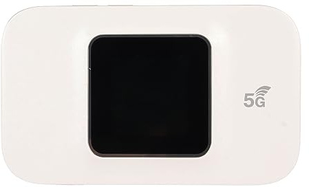 Mobiler Hotspot 4G LTE Wireless WiFi, Mobiler WLAN Hotspot, 4G LTE Router mit SIM Kartensteckplatz für Unterwegs, Bis zu 10 WLAN Verbindungsgeräte