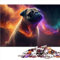 Puzzles für Erwachsene, Mops, 1000 Puzzleteile für Erwachsene, Holzpuzzle, geeignet für Erwachsene, Lernspiele, Größe: 50x75 cm