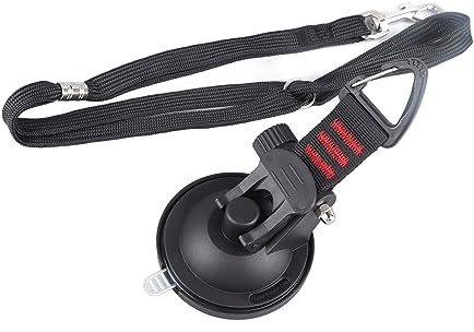 Yosoo Health Gear Lazo de Sujeción para Baño de Perros y Gatos con Ventosa, Collar Ajustable, Correa para Bañera