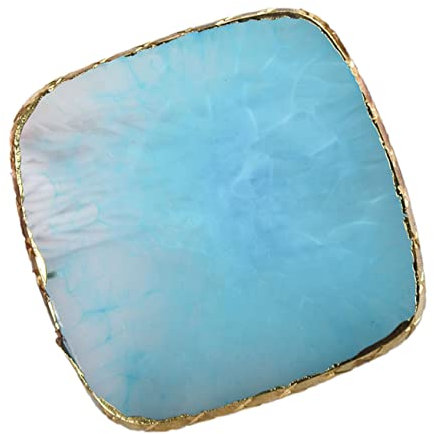 FRCOLOR Vassoio Per Miscelazione Del Trucco Quadrato in Resina Per Nail Art Espositore Per Unghie Per Donna