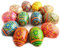 SKRRYNYA Ostereier bemalte Eier Holz Ukrainisch Pysanky Pysanka Polnisch Pisanki Tschechische Kraslice, 12er Set