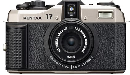 Pentax PENTAX17 18926 Kamera, Halbformat, neu entwickelte Linse inklusive, einfaches Ladesystem für einfachen Film