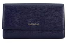 Coccinelle Portafoglio Metallic Soft Royal Blue