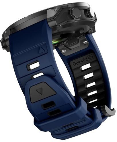 OVERSTEP Correa Reloj para Garmin Fenix 8 51mm, 26mm Quickfit Pulseras de Repuesto para, Fenix 5X,Fenix 6X,Fenix 7X,Epix Pro 51mm,Fenix 3,HR,Quaitx3 Smartwatch Band.