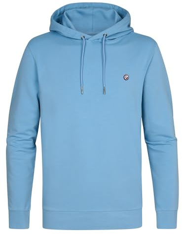 Petrol Industries Herren Kapuzenpullover - Sweatshirt Pullover Rundhals - Hoodie Mit Kapuze - Herrenbekleidung - Blau - S