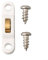 Sandyseptember Old-Fashioned Sliding Shutter Pulley Screen Shutter Stainless Steel Copper Wheel Replaces Ball Bearing Window Rollers Door Sliding Shutter Pulley (7mm single groove)