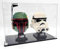 Acrylic Display Case compatible with Lego Helmet Collection (2 Helmet Display)