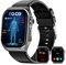 HIDAMEL Smart Watch ECG/HRV/BMI,70 Days Battery,2.04 Amoled Bluetooth Calls Health Watch with Blood Pressure/SpO2/Heart Rate/Body Temperature/Sleep Monitoring Fitness Watch for Android& iOS