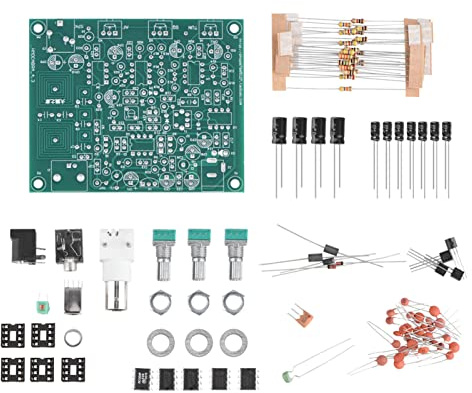 EIMSOAH Kit Fai da Te per Ricevitore Radio Aeronautico, Ricevitore Radio in Banda Aerea AM Ad Alta sensibilità 118-136 MHz, Filtro Passa Banda per Comunicazioni su Aerei e Torri