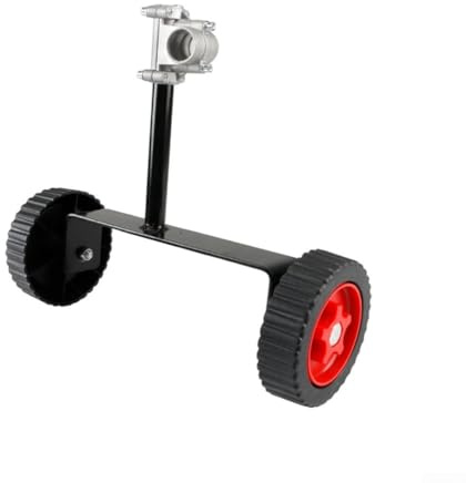 Adjustable Support Wheel for Lawn Trimmer, Ergonomic Roller Kit for Grass, Guide Wheels for 26mm 28mm Shaft, Garden For Edger Stabiliser(28mm)