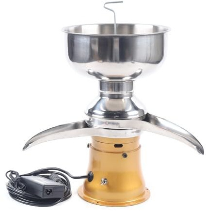 Separatore elettrico per latte, centrifuga per latte, multifunzione, separatore per panna, latte, panna, latte di mucca e latte di capra, in acciaio inox 304, 220 V, 30 W
