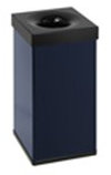 Carro Flame Papelera 55 litros, azul y negro