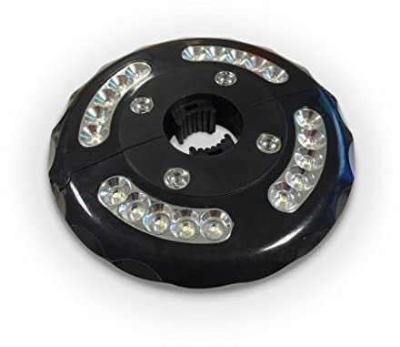 Alice's Garden - Lampe LED - Noir - pour Parasol mât Central. et déporté sweeek