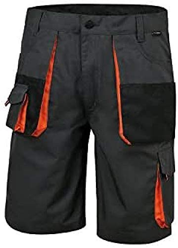 BETA 7901E XS Bermuda da Lavoro in T/C Canvas 260 g, Grigio