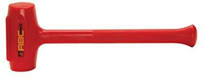 ABC HAMMERS Dead Blow Sledge Hammer - 5.5 lb. Polyurethane Hammer with Steel Reinforced Handle & 20 Overall Length - ABC7DB