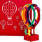 Pop Up Karte „Ballonfahrt - Heißluftballon“ 3D Geburtstagskarten, Einladung als Geschenk verpackt, Deko & Gutschein, Geschenkgutschein