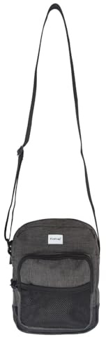 Firetrap Unisex Kingdom Cross 93 Zipped Bag Strap Black One Size