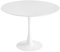 Ventemeublesonline Table Ronde Ibiza White Ø120 CM
