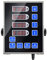 YOOYIST Minuterie de Cuisine Commerciale à 4 Canaux Minuterie de Restaurant Numérique Professionnelle Multi Calculagraphe Alarme Forte Camion de Nourriture Cuisson Acier Inoxydable Robuste
