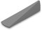 Authentics 2Stop Tür- Und Fensterstopper, Türkeil, Stopper, TPR, Dunkelgrau, 1085512