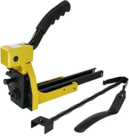 KIMSING Kartonverschlussgeräte HB3518 16 Gauge,Tacker für Holz Pappkartons,34,7 mm Krone,18 mm Länge,Kartonverschluss,Wellpappe-Hefter